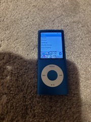Apple iPod Nano 4th Generation MP3 Player 8GB A1285 Blue – Tested