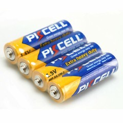 100Pcs AA Batteries E91 R6P PC1500 1.5V Double A Cell Carbon-Zinc for TV Remote