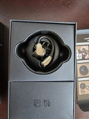 Automobili Lamborghini LB-OWS-AE-D1 Bluetooth Wireless Earbuds Mic Black/Gold