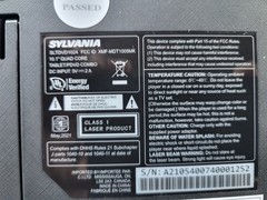 Sylvania 10.1″ Quad Core Tablet/Portable DVD Player Combo SLTDVD1024