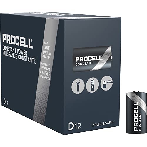 DURACELL PROCTER GAMBLE DURPC1300 PROCELL ALKALINE GENERAL PURPOSE BATTERY GRAY