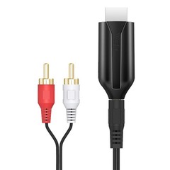 HDMI ARC to 3.5mm RCA Audio Extractor Converter Cable Adapter for TV Plug & Play