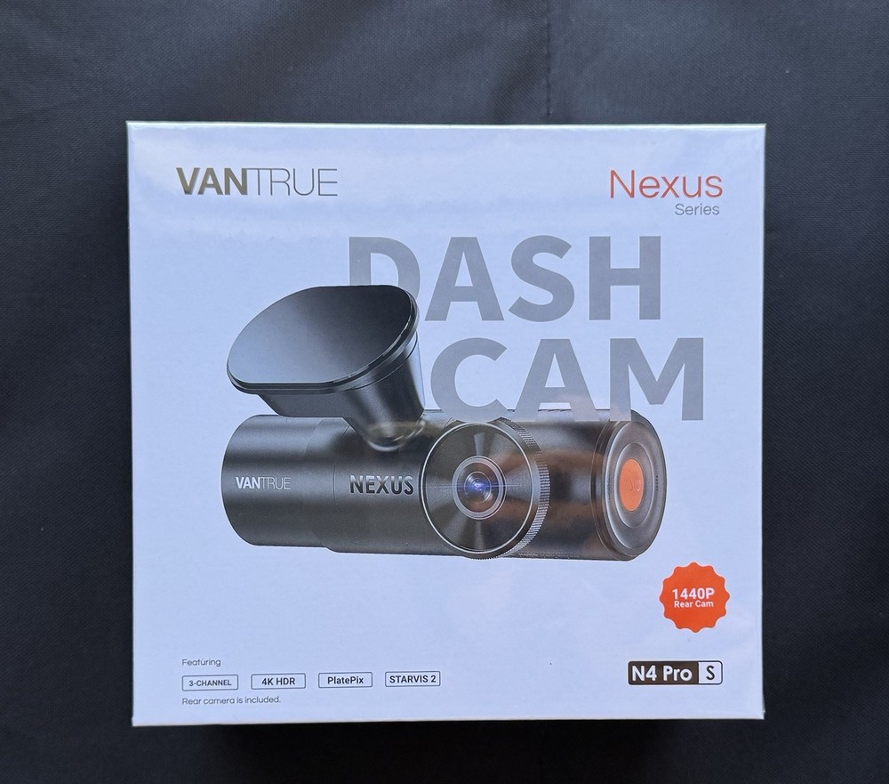 Vantrue N4 Pro S (N4 Pro S) 3 Channel Dashcam 4K + 1080P + 2.5K Optional LTE