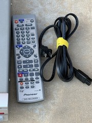 PIONEER DVR-510H-S DVD RECORDER 80GB HDD HARD DRIVE Tested Works! With Remote!