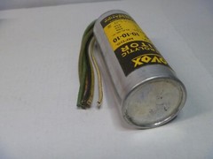 Aerovox Dry Electrolytic Capacitor Type GL 10-10-10 450 DCWV