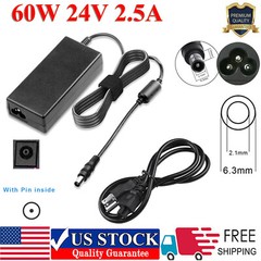 24V AC Adapter Charger For Samsung HW-Q60T HW-Q60T/ZA HWQ60T Soundbar Power Cord