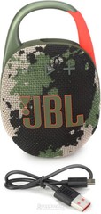 JBL Clip 5 Portable Waterproof Bluetooth Speaker – Squad