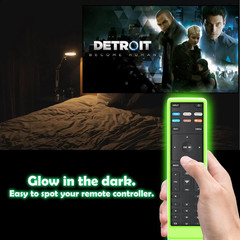 2 Pack Remote Case for Vizio XRT136 Silicone Cover for LCD LED TV Controller…