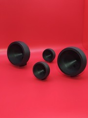 Tweeter /midrange Pods Rare Billet Designed For Surface Mount On A Pillar