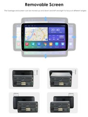 Octa Core 10.1″ Rotatable Android 10 2Din Car Stereo Radio DSP WiFi GPS CarPlay