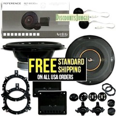 INFINITY REFERENCE REF 6530cx 6.5 INCH 540W 2-WAY CAR AUDIO COMPONENT SPEAKERS