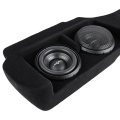 NEW DUAL 8″ 1200W LOADED SUB BOX FITS 2022-UP NISSAN FRONTIER CREW CAB