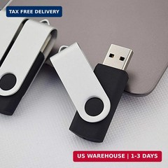 32GB USB Flash Drive Memory Stick Thumb Drive USB 2.0 Black