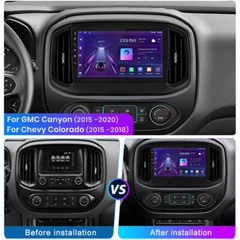 Carplay Android Radio GPS HiFi For GMC Canyon 2015-20 Chevrolet Colorado 2015-18