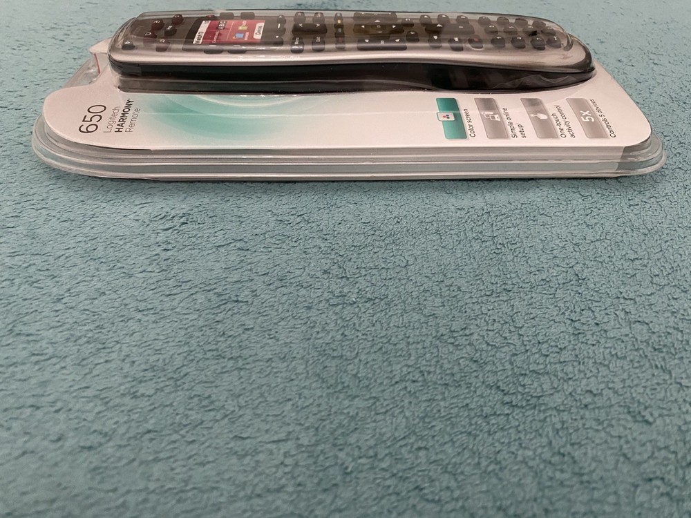 Logitech Harmony 650 Universal Color Screen Remote – Silver (Pokémon Card Offer)