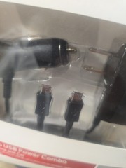 RADIO SHACK 2730888 5VDC/1.2A Micro USB Power Combo for Home and Car