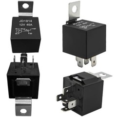 12V/40A SPDT Standard Auto Relay 5 pin Car Heavy Duty Switches & Starters, 4PCS