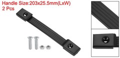 2 Pieces 8 Inches Speaker Cabinet Strap Handles Pull for Speaker Case Black