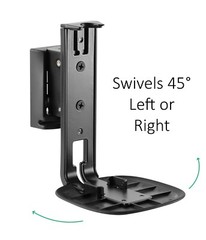 ynVISION Adjustable Wall Mount Sonos One,One SL,and Play:1 | 2 PACK | USED