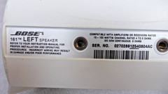 Bose 161 Speakers Full Range Shelf Or Wall Mountable Surround/Main White