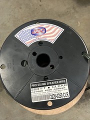 JSC 12 AWG Oxygen-Free Copper (OFC) Speaker Wire – Approx. 225 Ft – Made in USA
