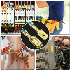 900X Assortment Male Female Spade Terminals Electrical Wire Crimp Connectors Kit