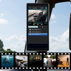 10.36″ Monitor R L Side Electronic Rear View Mirror Camera trucks/trailers/buses