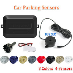 4-Sensor 22mm Car Parking Sensor Kit with Buzzer and Sound Alert System 12V