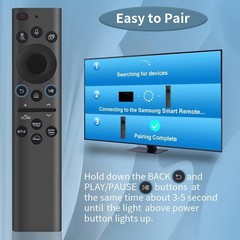 Original Samsung Solar Voice Remote BN59-01385A Bluetooth USB-C Rechargeable