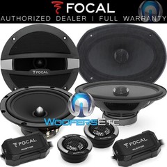 pkg FOCAL PC690N 6″X9″ PERFORMANCE 240W SPEAKERS + R-165S2 6.5″ 240W COMPONENT