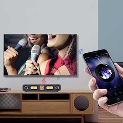 2″10W Vintage Bluetooth Wireless Stereo Speaker FM Radio AUX Desktop Sound Bar