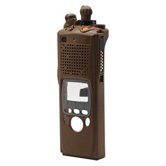 Brown Replacement Housing Case For XTS5000 5000 Model 2 II Radio With Speaker