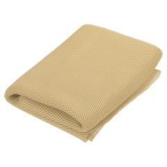 Khaki Speaker Mesh Grill Stereo Fabric Dustproof 50cm x 140cm 20″ x 55″