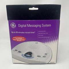 GE Digital Messaging System Answering Machine 29875GE1 English/Spanish 30 Mins