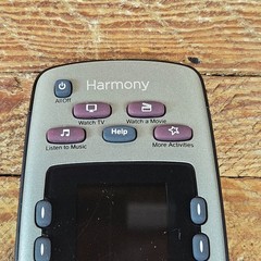 Logitech Harmony 650 Programmable Universal Remote Color Screen Tested Used