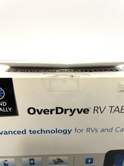RAND MCNALLY OVERDRYVE RV GPS TABLET W/ DASH CAM