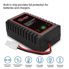 Portable RC Battery Charger for 2.4V-9.6V NiMH/NiCD Battery Pack RC Car Charger
