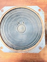 Pair Carbonneau Vintage ALNICO 4 ” 16 ohm Tested Good Speaker