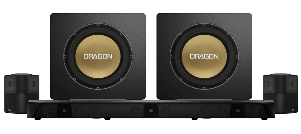 Nakamichi Dragon 11.2.6 w Dual 12″ Sub’s, Dolby Atmos and DTS:X Pro / A Grade