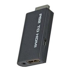 PS2 to HDMI Video Converter Adapter with 3.5mm Audio Output for HDTV Monitor