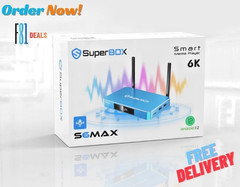 SuperBox S6 Max – Free & Fast Shipping – LIMITED STOCK – Brand New