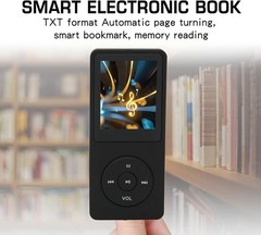 Portable Music Player: 8GB Memory, 64GB Expandable, 30 Hours Playback, FM Radio