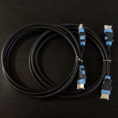 2X HDMI 1.3b Premium Cables 6ft Gold Plated 1080P Game Console DVD Player