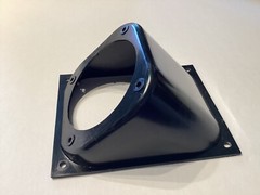RCA 3 1/2 “ Speaker Baffle Several Models SHF9 And Others Vintage Black Color #2