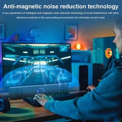 Stereo Bass Sound Computer Speakers 3.5mm USB Wired Soundbar for Desktop Laptop