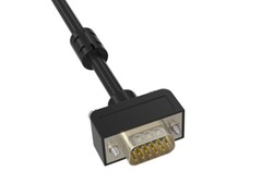 Slim SVGA HD15 Male to Male Monitor Cable -3ft / 6ft / 10ft / 15ft / 25ft / 50ft