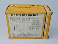 Vintage Vanco TDS-3 Multiple Tape Deck Selector and Dubbing Switch Box