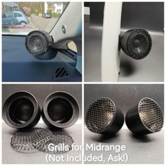 Focal 165AS3 , Access, Alu pods for Focal Midrange and Tweeters
