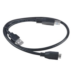 50CM USB 3.0 Y Power Data Cable Cord Lead for Seagate External Hard Drive Disk