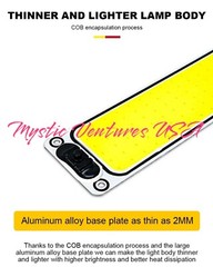 BIG 12-24V 108 LED Car COB Light Bar Box Van Truck LED Camper Trailer RV Shed